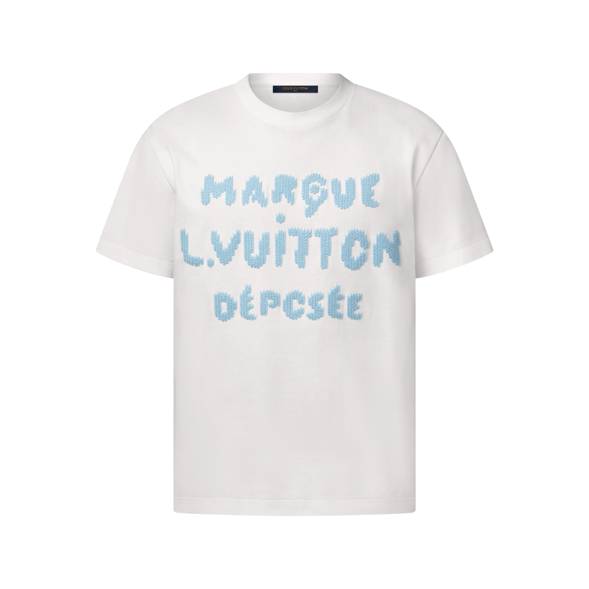 Embroidered Signature Short-Sleeved T-Shirt - Ready-to-Wear